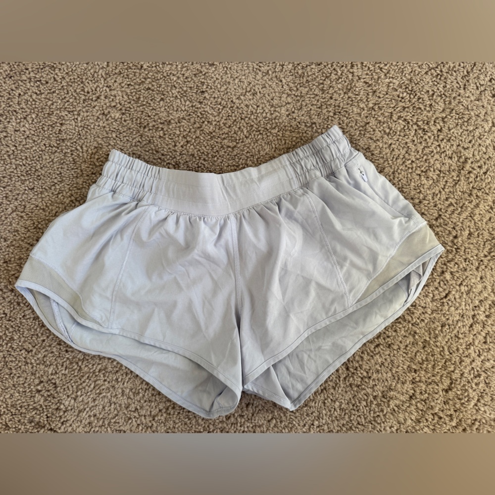 Lululemon Lavender Low Rise Hotty Hot Short